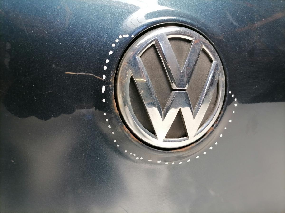 VW Golf 6 original Heckklappe mit Heckscheibe LC5F Bluegraphit Flie&szlig;heck Bj.2012